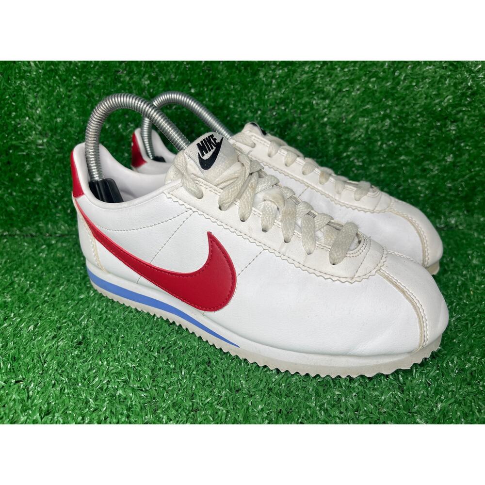 Nike Classic Cortez White Red 807471-103 Women's Size 6.5 Forrest Gump
